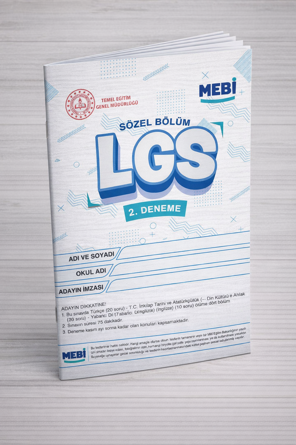 LGS Deneme Sınavı 2 - Sözel Bölüm
