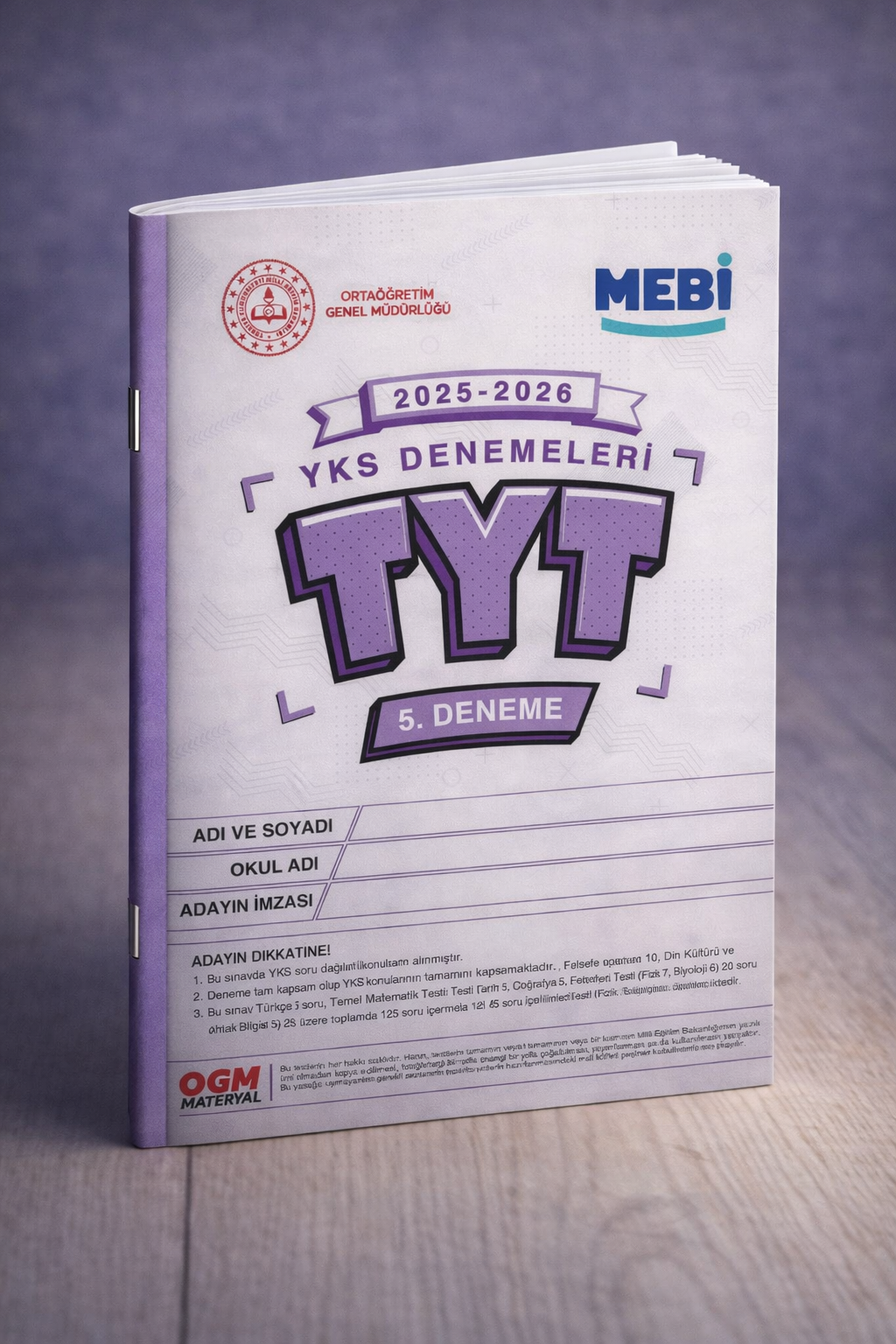 TYT Deneme Sınavı - 5